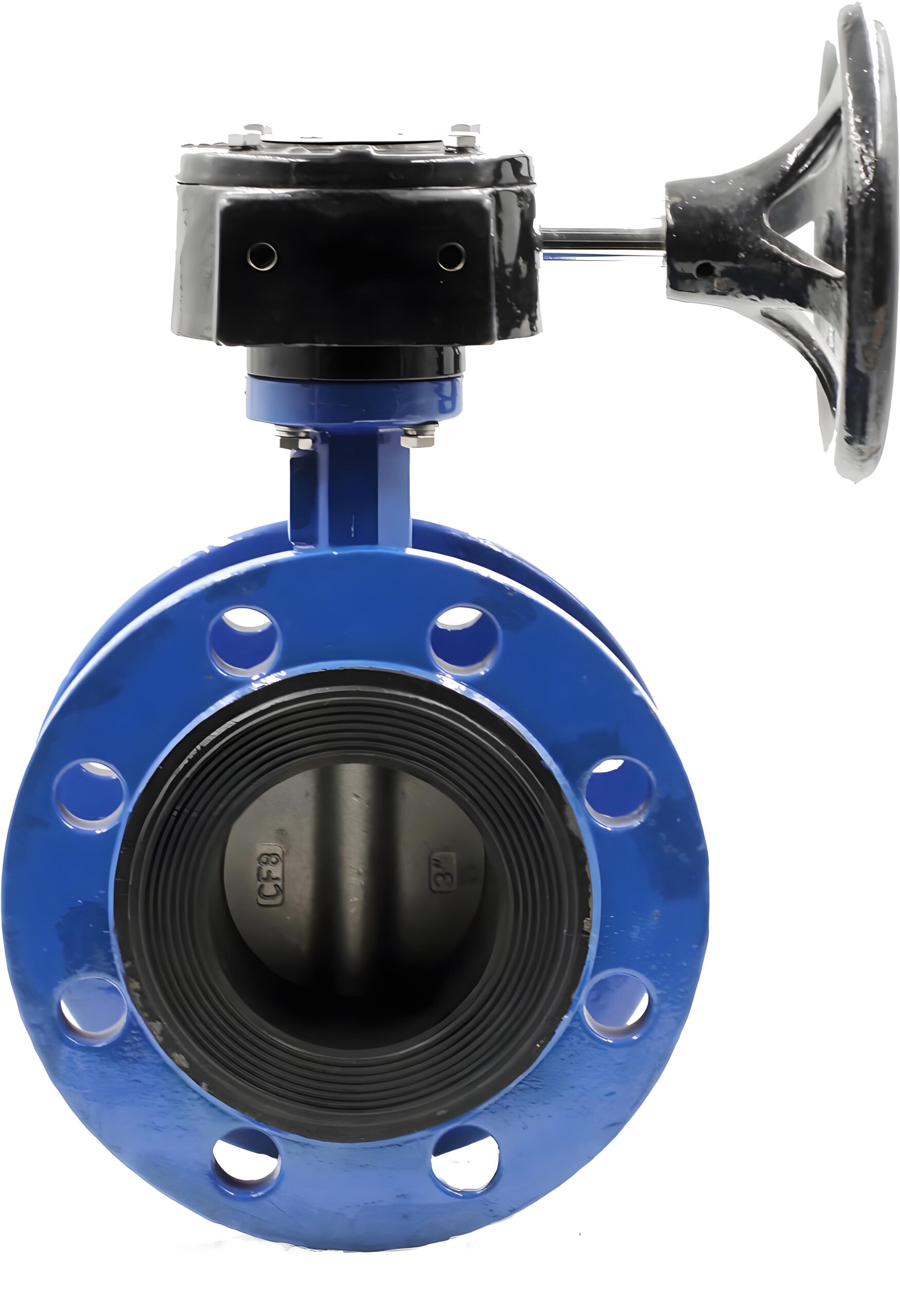 Flange butterfly valve structure and characteristics of details